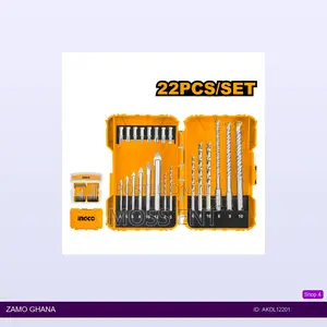 22 PCS Drill Bits and Screwdriver Bits - Akdl12201