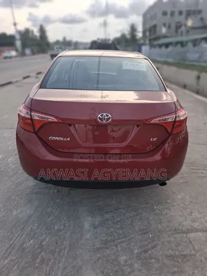 Toyota Corolla LE Eco (1.8L 4cyl 2A) 2018 Red
