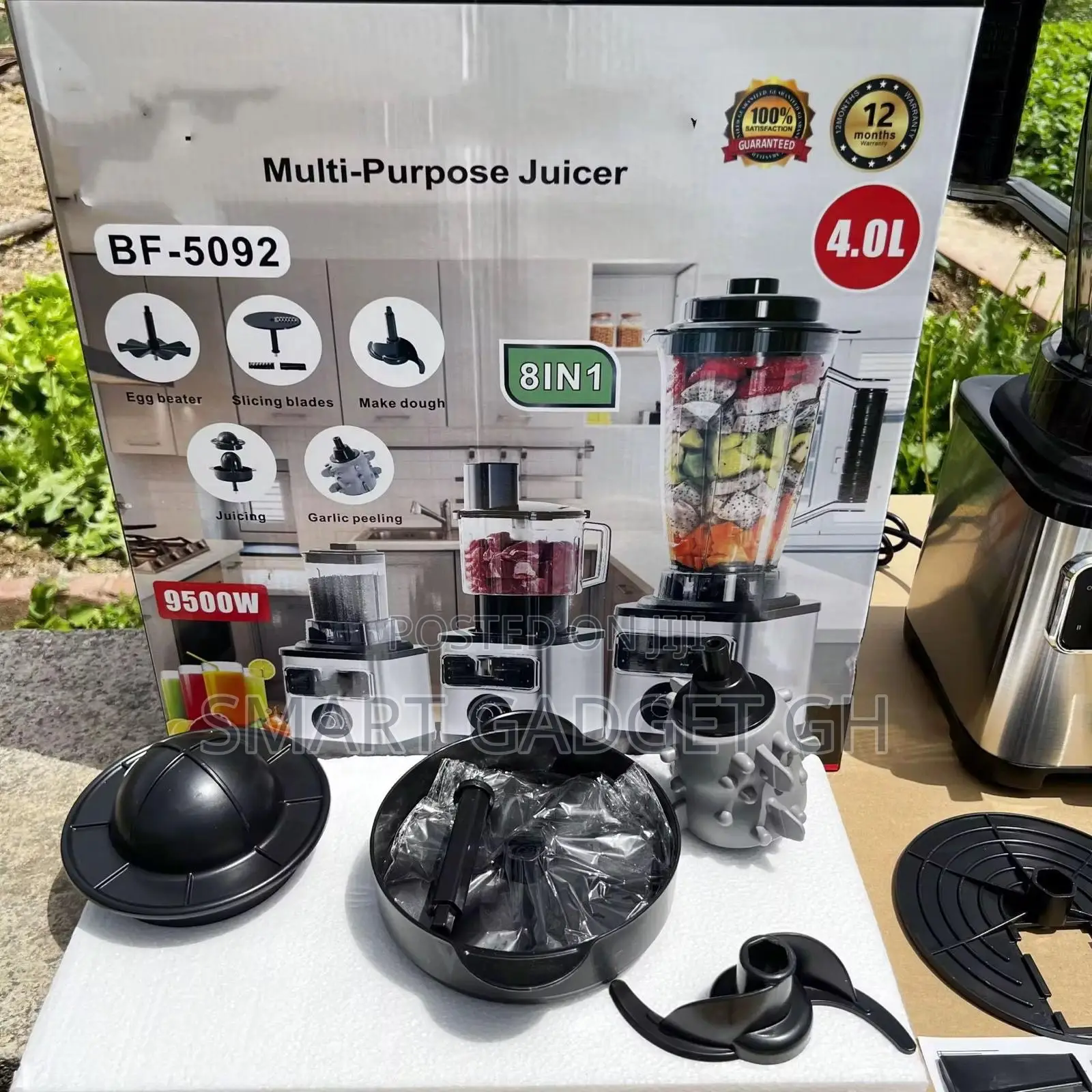 4l Bardefu Commercial Blender 8 in 1