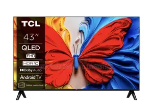 TCL 43′′ Qled FHD Smart Android Tv 