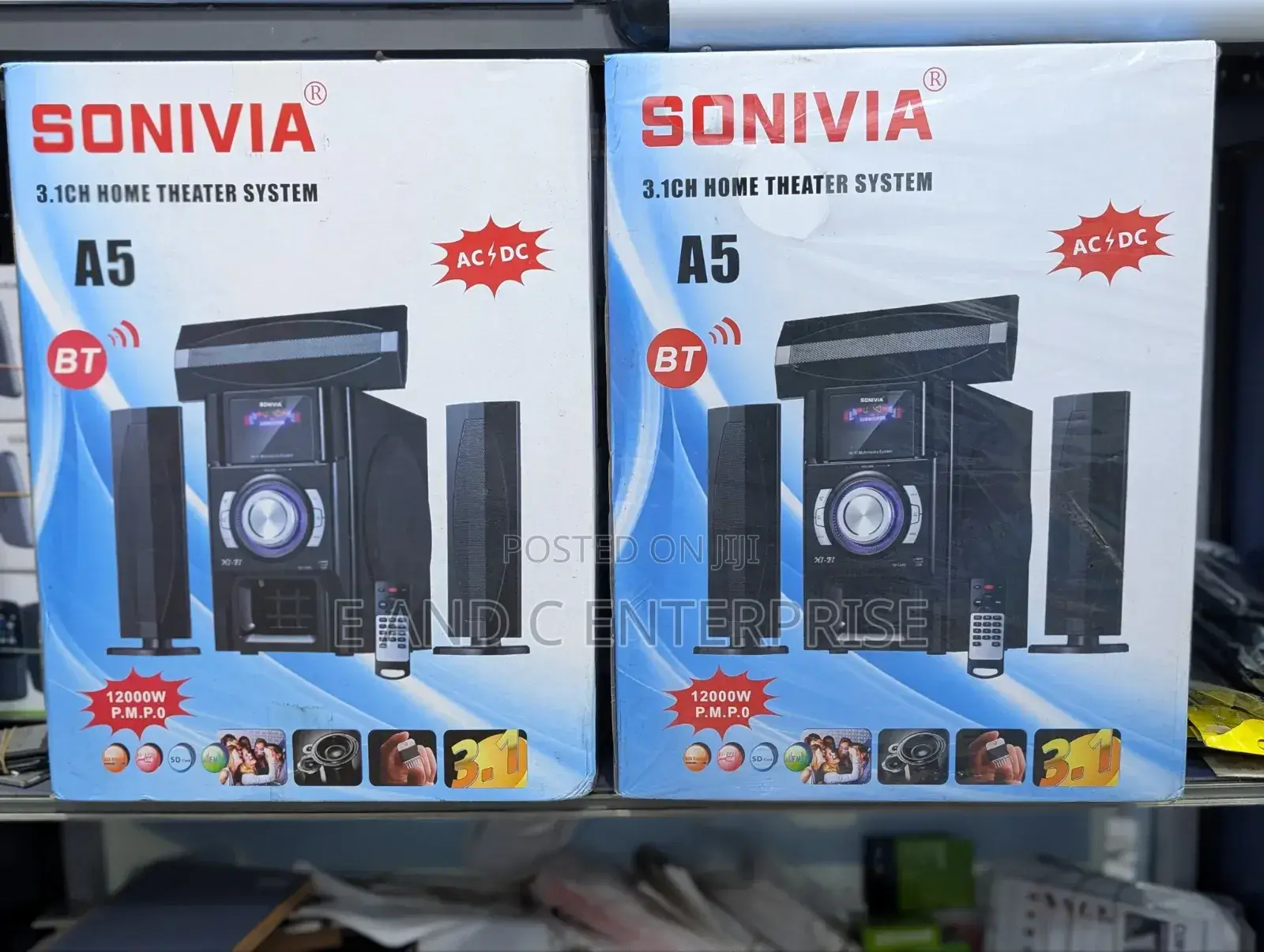 Sonivia A5 3.1ch Bluetooth Home Theater
