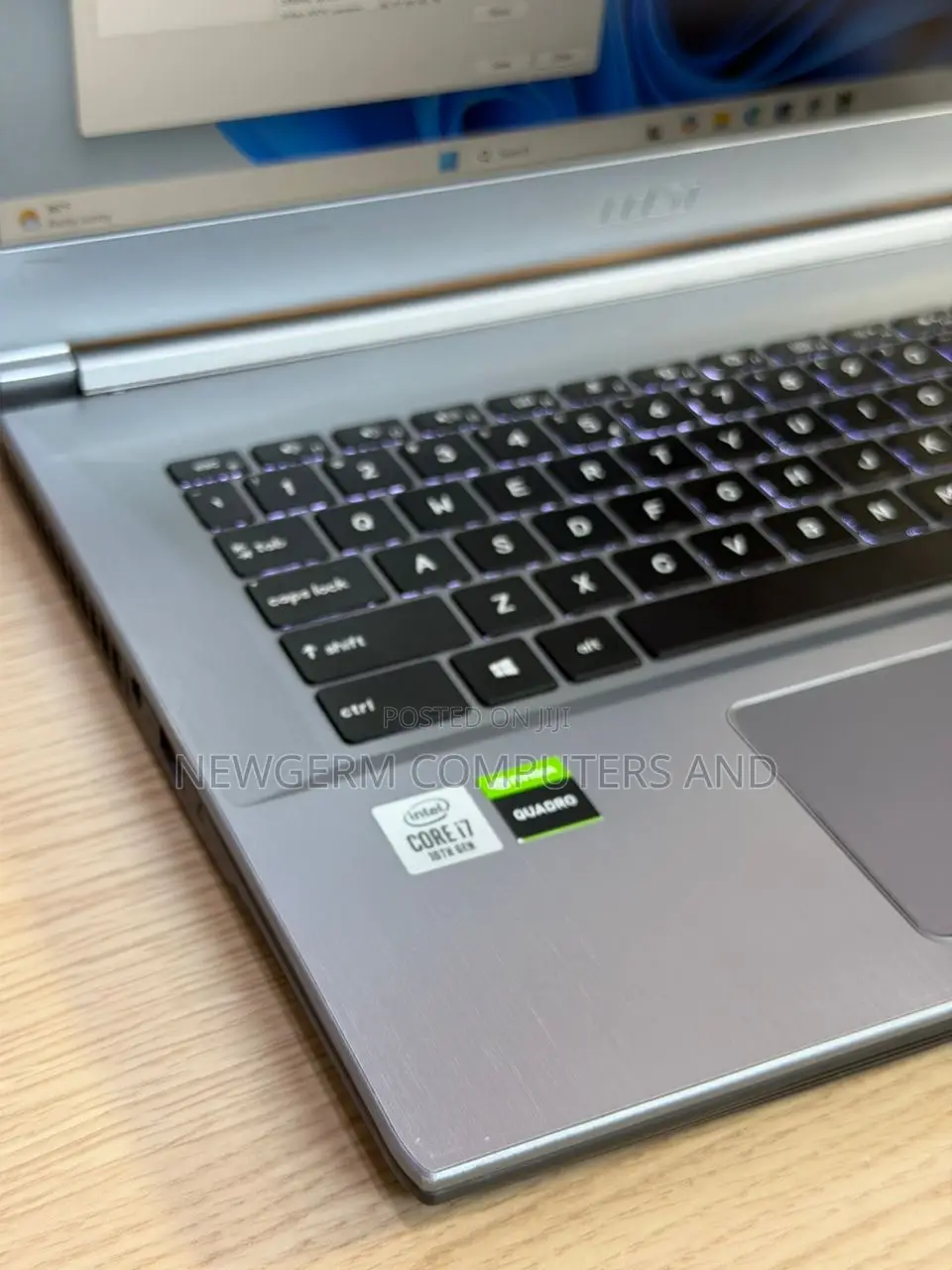 Laptop MSI WE63 8SI 16GB Intel Core i7 SSD 512GB