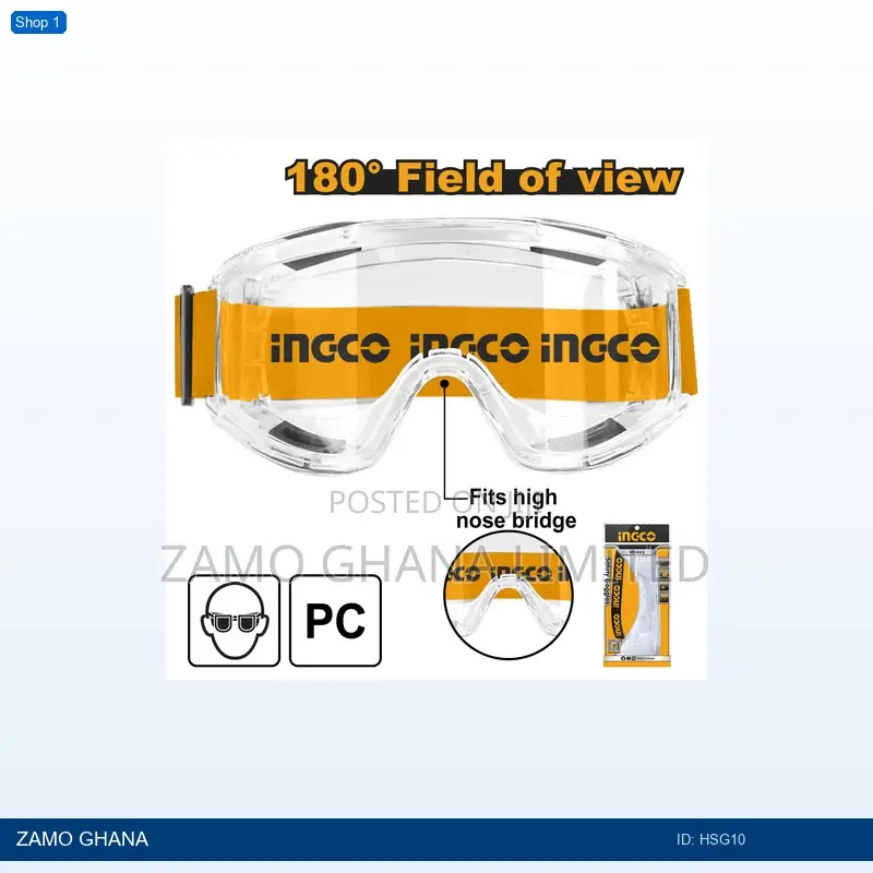 Safety Goggles Full Cover 180 - Hsg10