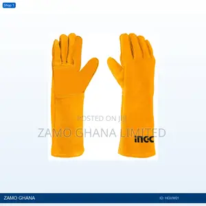 Welding Leather Gloves 14" - Hgvw01