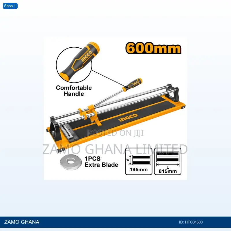 Tile Cutter 600mm - Htc04600