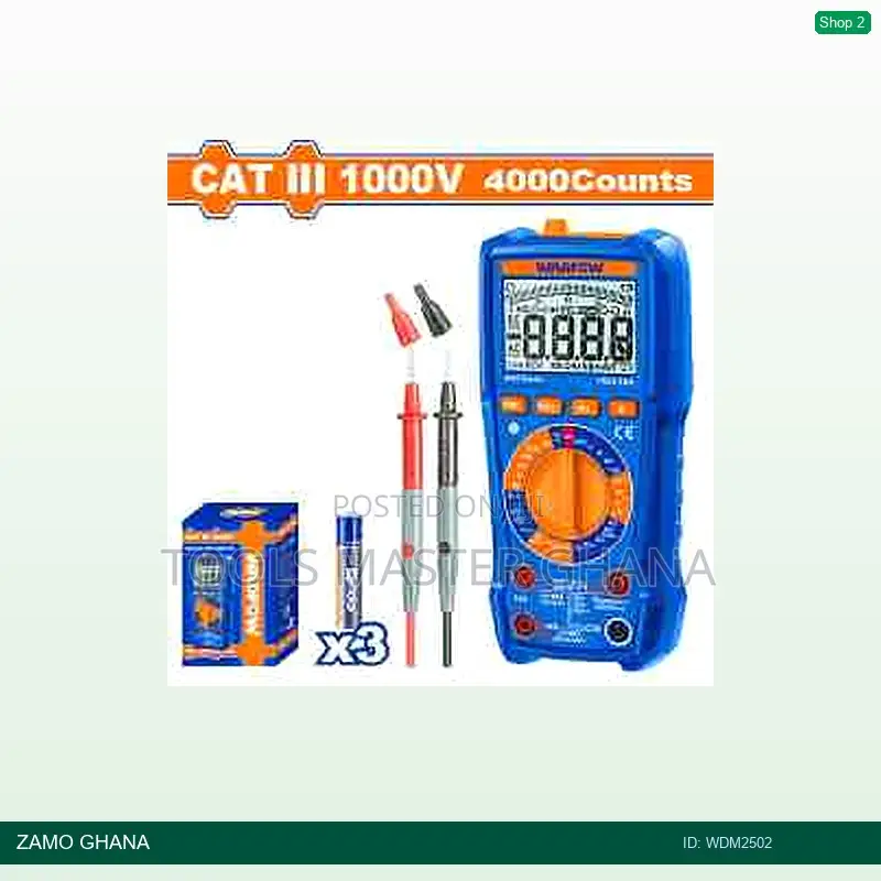 Digital Multimeter - Wdm2502