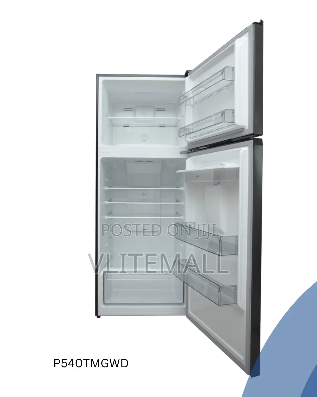 TCL 413l Top Mount Refrigerator P540tmgwd