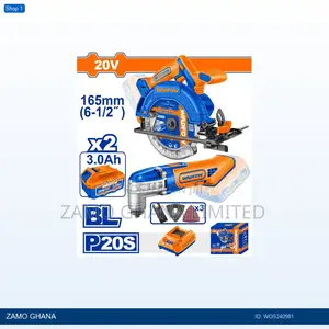 Cordless Circular Saw Cordless Multitool Combo - Wos240981