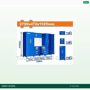 Heavy-Duty Modular Garage Cabinets - Wcs3a06