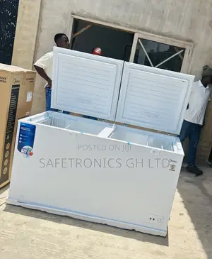 Unique Fast Midea 508l Double Door Chest Freezer (Model: Mdrc698fzn01