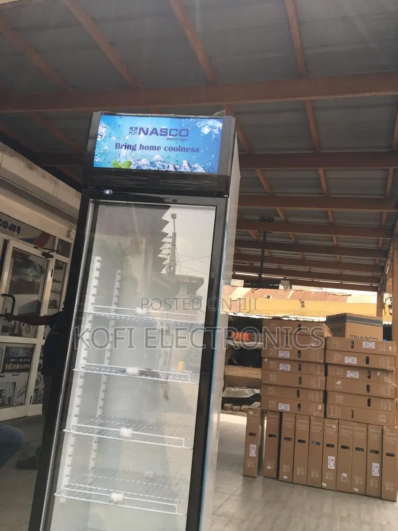 Elegant Nasco 288l Display Cooler With Interior Led Lighting