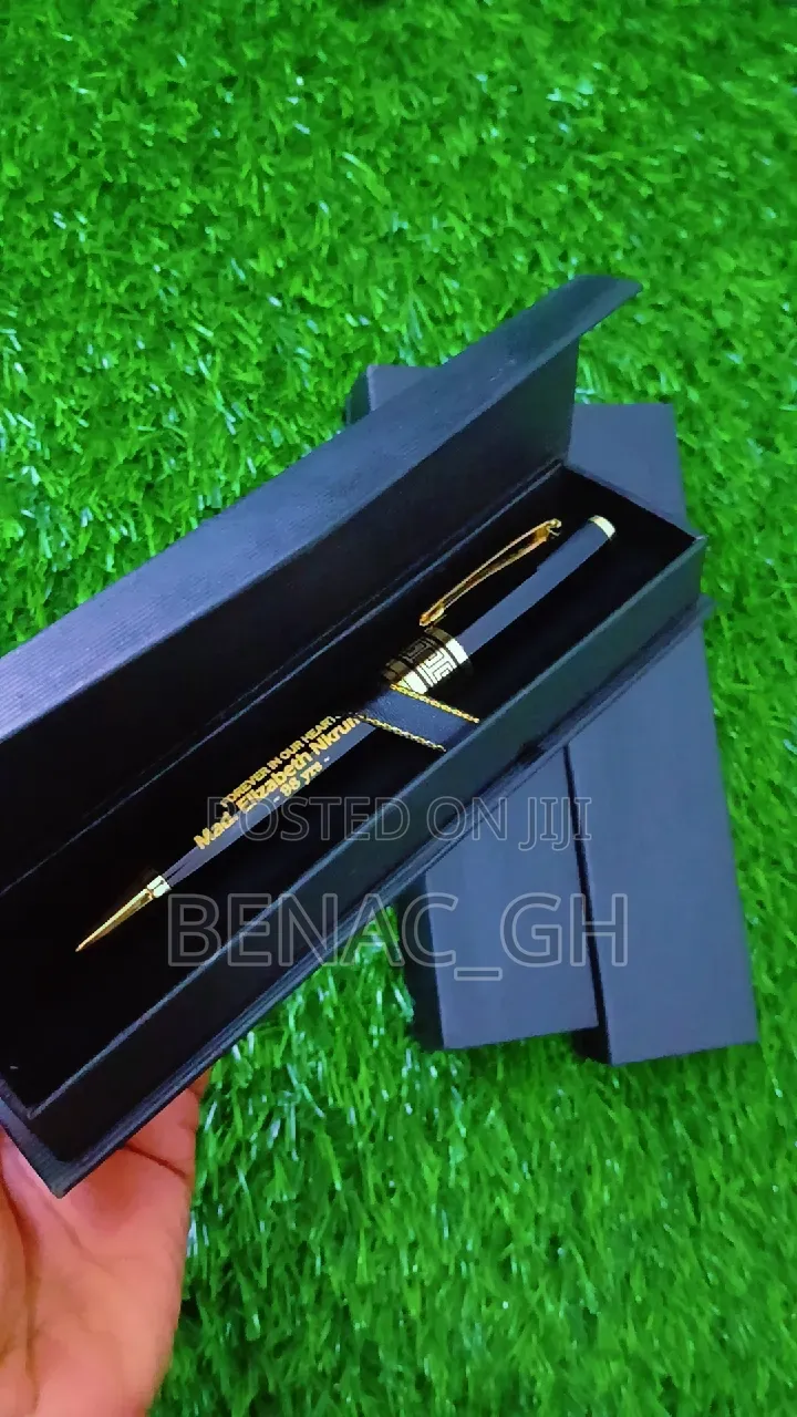Custom Pens Printing Engraving in Ghana | Corporate Souvenirs Cased