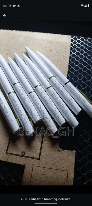 Custom Pens Printing Engraving in Ghana | Corporate Souvenirs Cased