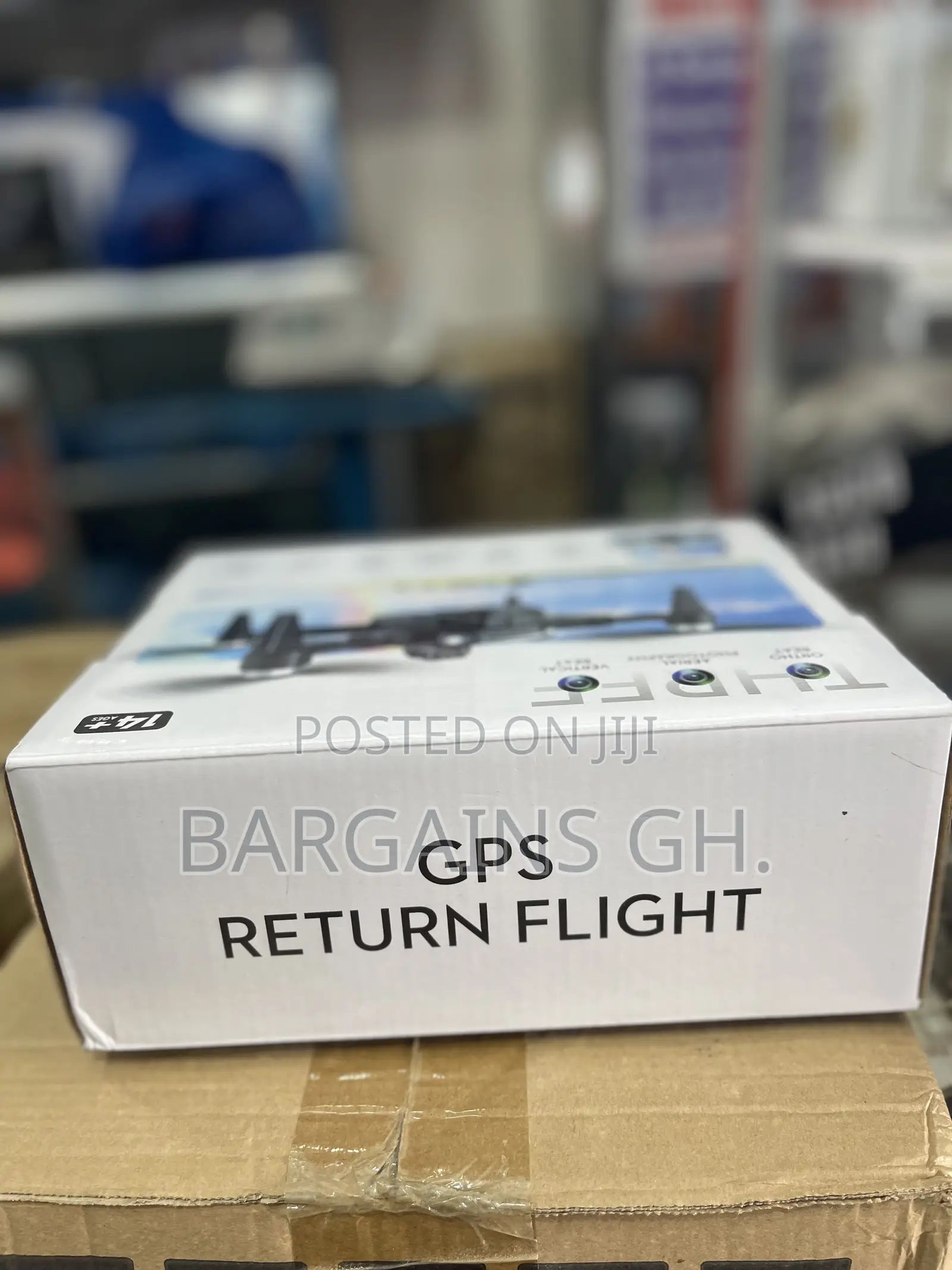 Three Max Triple Lens Hd Camera Drone With GPS