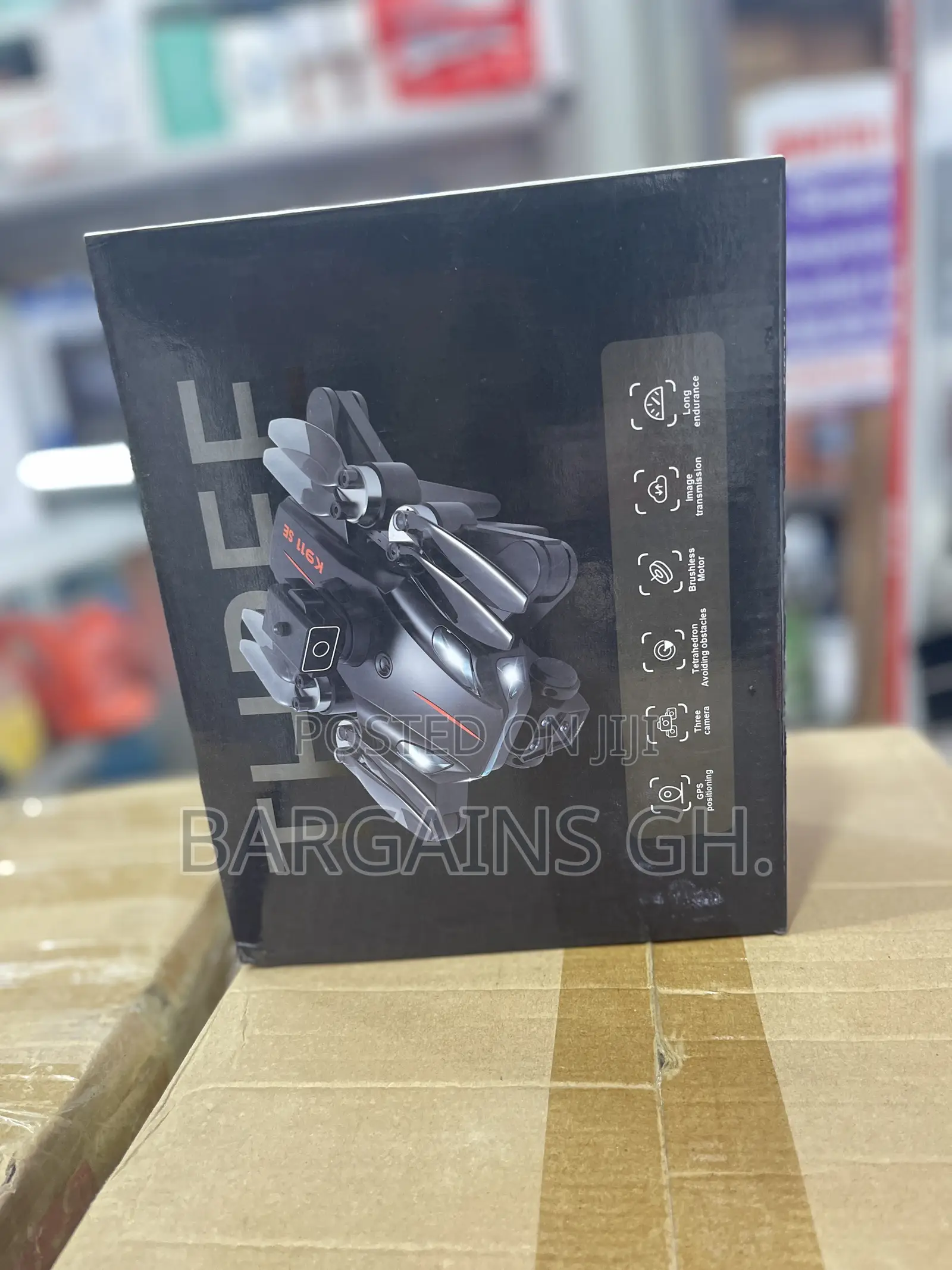 Three Max Triple Lens Hd Camera Drone With GPS