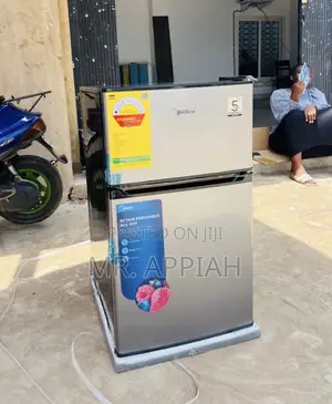 Authentic Midea 87liters 2 Door Electric Refrigerator(Gray) 