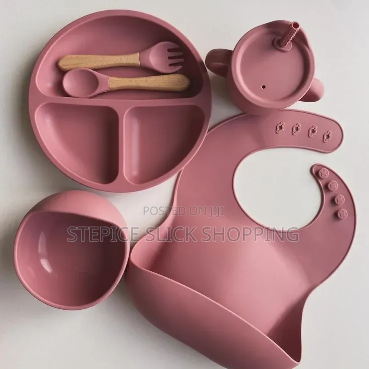 Silicone Feeding Baby Set