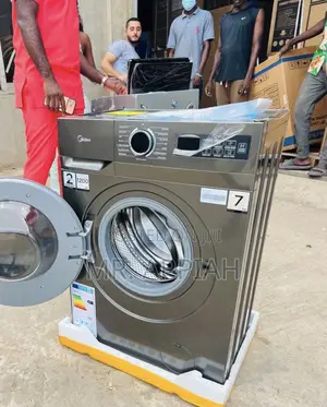 Check Out Classic Midea Front Load Washing Machine(Mf110w70)