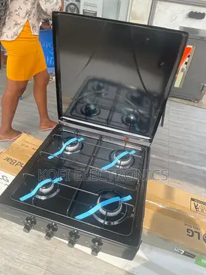 Volcano 4 Burner Gas Stove Stylish Easy to Clean
