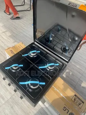 Elegant Volcano 4 Burner Stove for Family Cooking