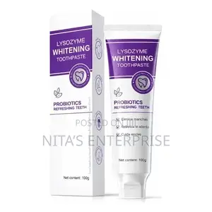 Lysozyme Whitening Toothpaste