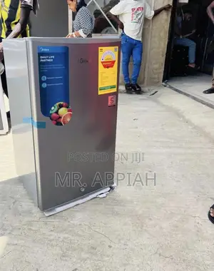 Shop Authentic Midea Single Door Table Top Fridge(Gray)93liters