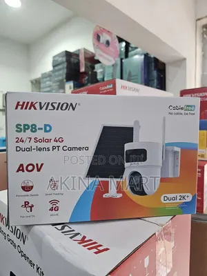 4g Hikvision Solar Dual Lens Camera Sp8-D