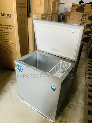 Highly Recommended 198l Chest Freezer Single Door Midea Grey