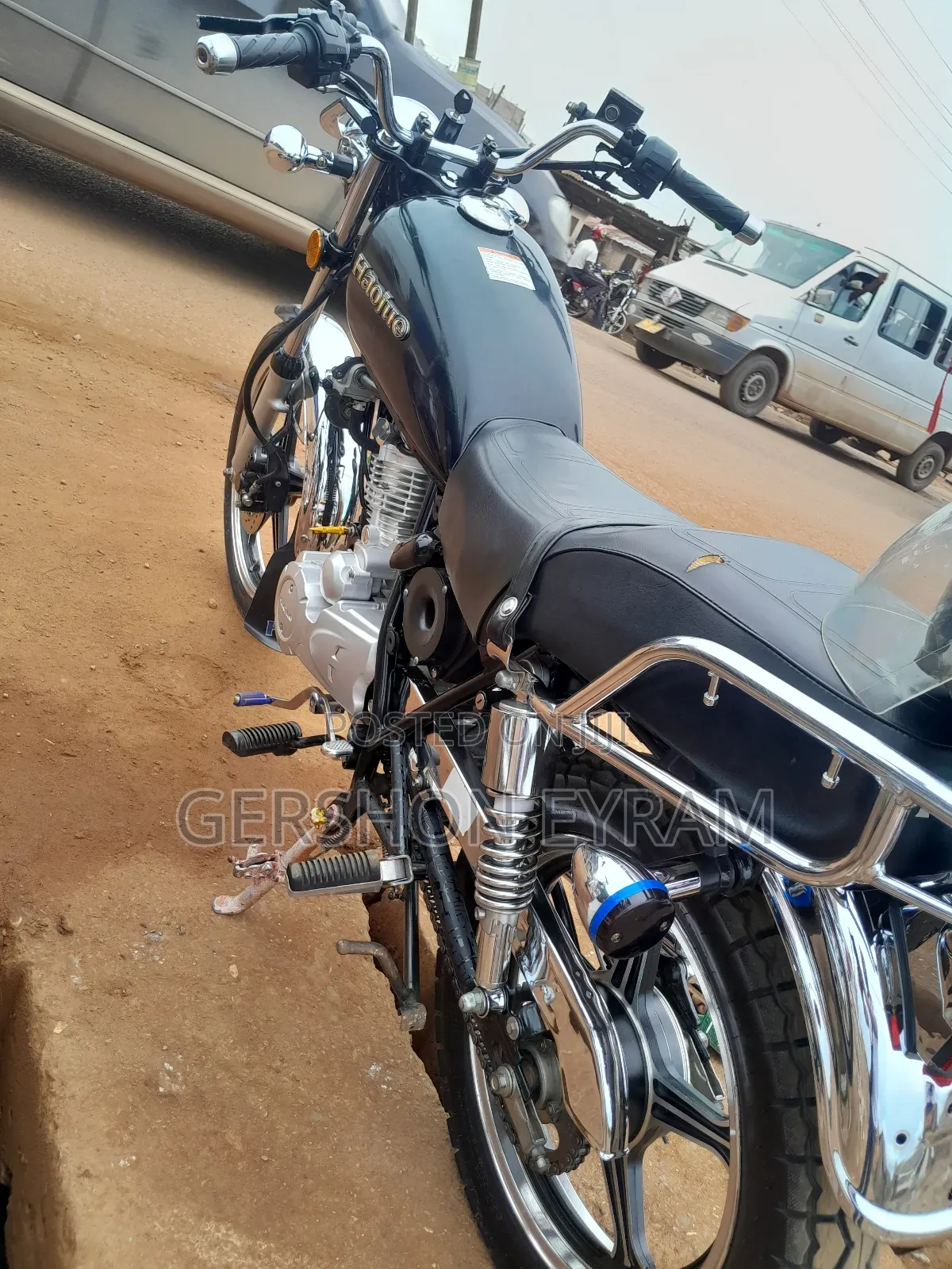 Haojue HJ125-8K 2025 Black