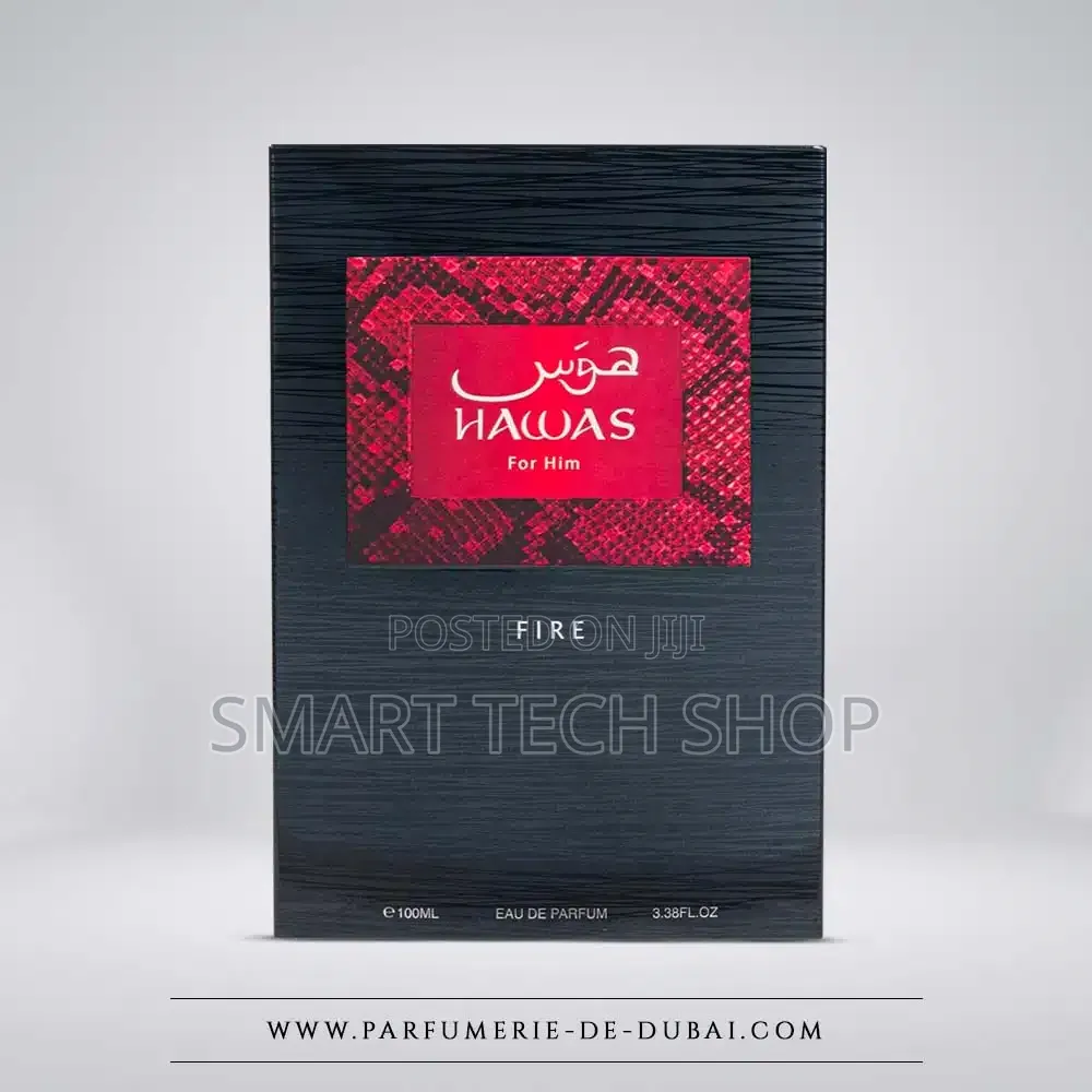 Hawas Fire for Him - Eau De Parfum for Men 100 Ml- Rasasi