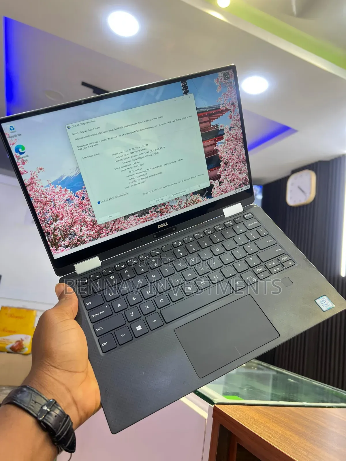 Laptop Dell XPS 13 8GB Intel Core i5 SSD 256GB