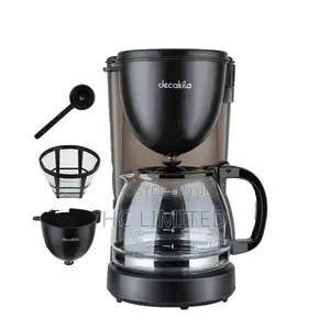 Decakila Drip Coffee Maker - 1.25l - 750w - Kecf001b