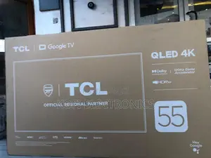 TCL 55” Qled Smart Tv Elegant Design With Powerful Features