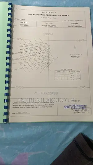 Land for Sale at Kupodor at Prampram