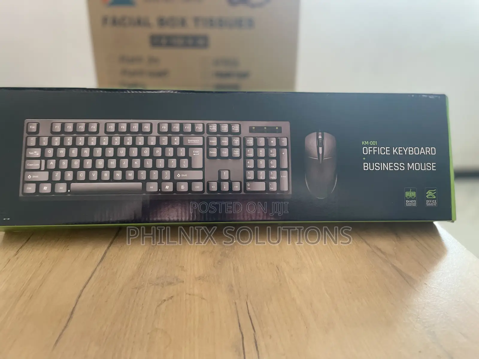 Km001 Wired Office Keyboard and Mouse