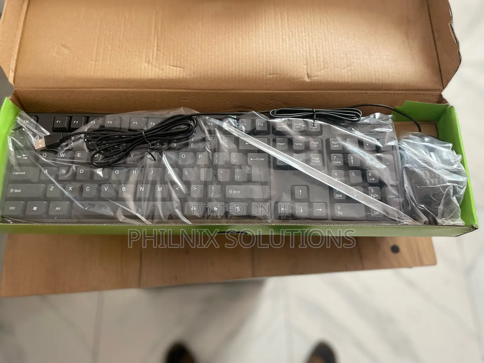 Km001 Wired Office Keyboard and Mouse