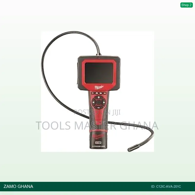 12v Analogue Inspection Camera 2a Li-Ion 4xzoom 49334 - C12ic-Ava-201c