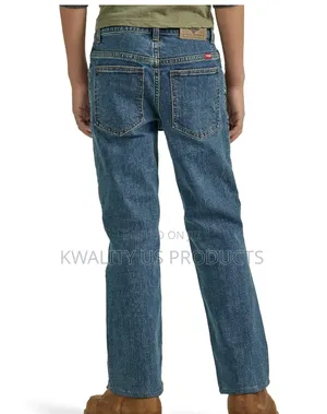 Wrangler Boys Denim Jeans Trousers - 8 to 14 Years