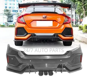 Honda Civic Hatchback Back Bumper 16-21