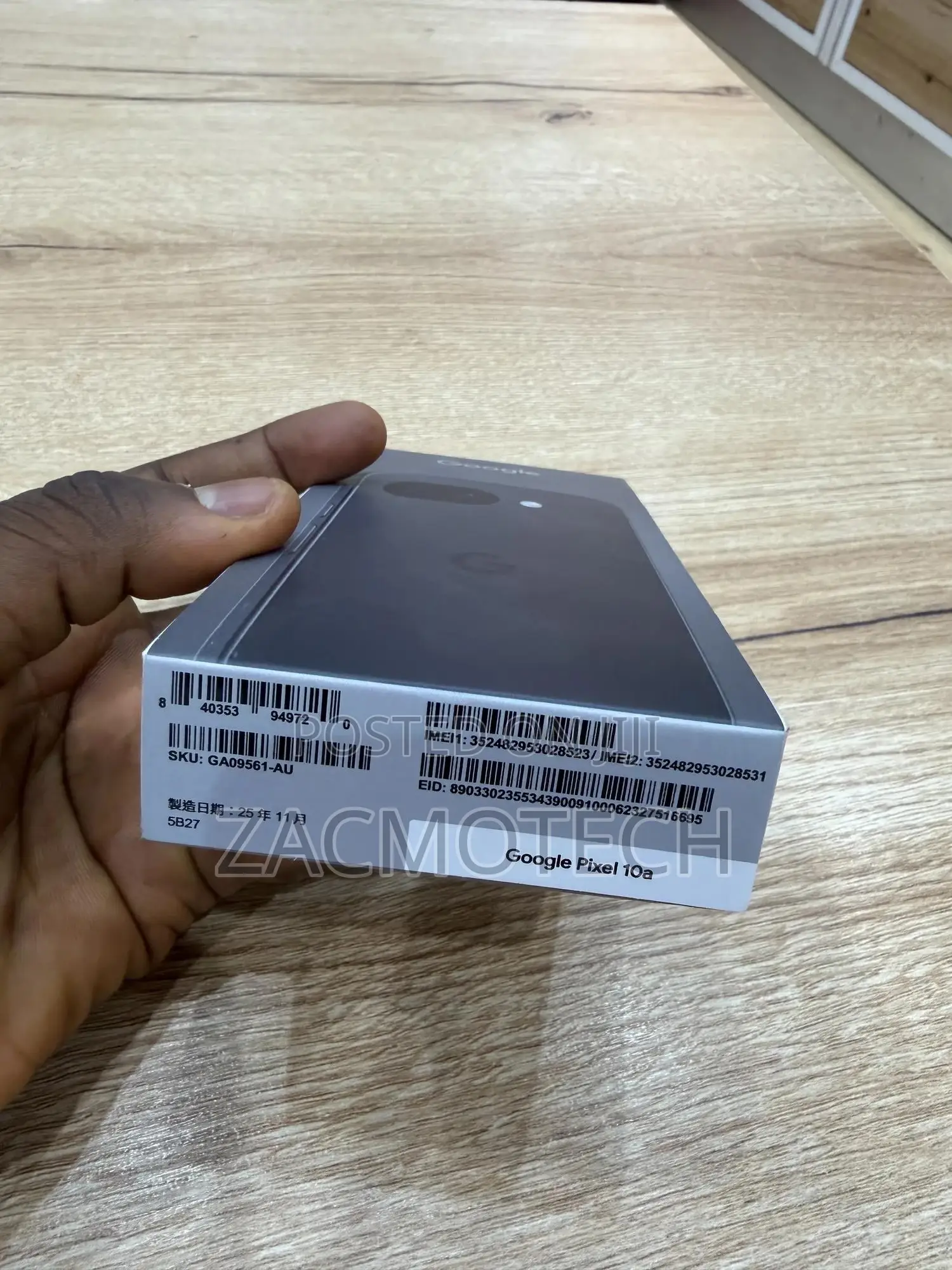New Google Pixel 10a 128 GB Gray