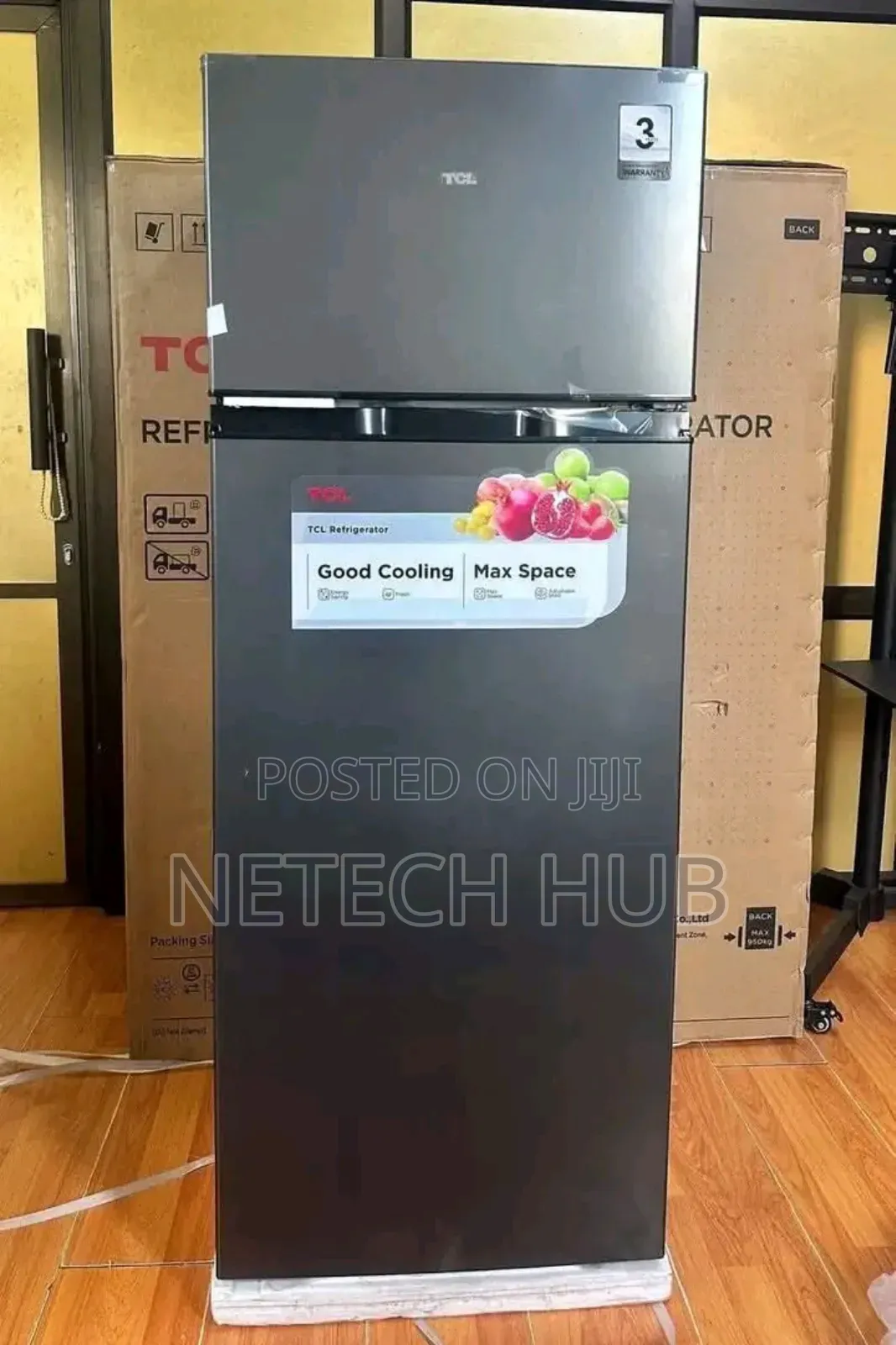 TCL Double Door Fridge