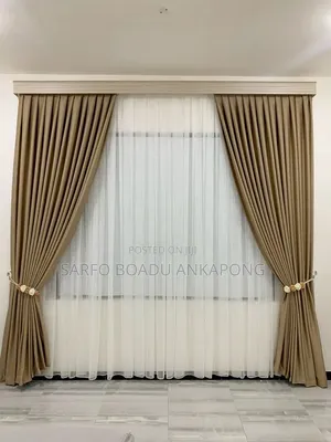 Creamy Colour Curtains