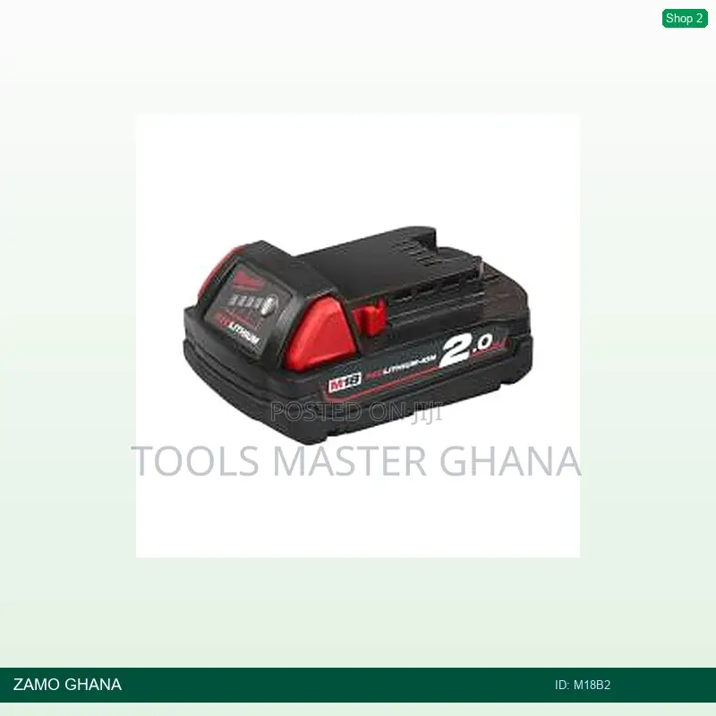 Battery 18v 2a Lithium-Ion - M18b2