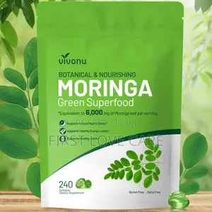 Vivonu Moringa Capsules | Pure Moringa Leaf Extract Softgel