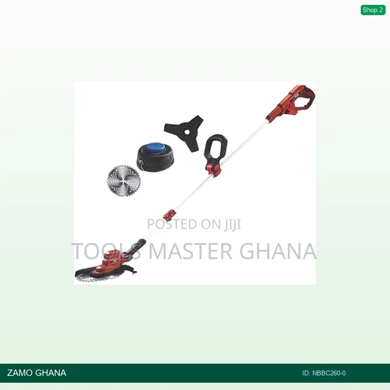 20v Brush Cutter Brushless 10 Inch Spindle Lock Adj Angle - Nbbc260-0