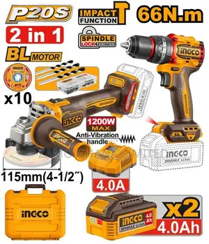 2 PCS Cordless Combo Kit - Ckli20256