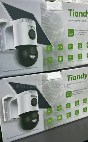Tiandy 4g Solar PTZ Camera 3mp X2
