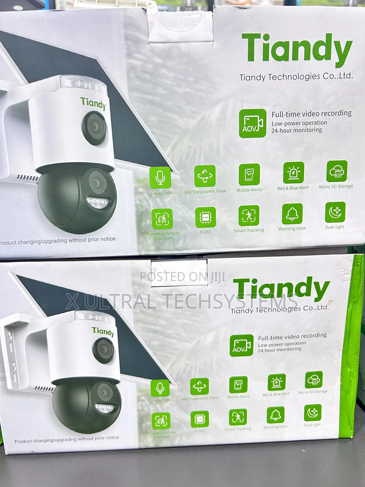 Tiandy 4g Solar PTZ Camera 3mp X2
