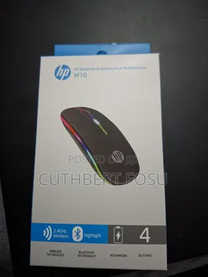 Dual-Mode Wireless Rechargeable Mouse