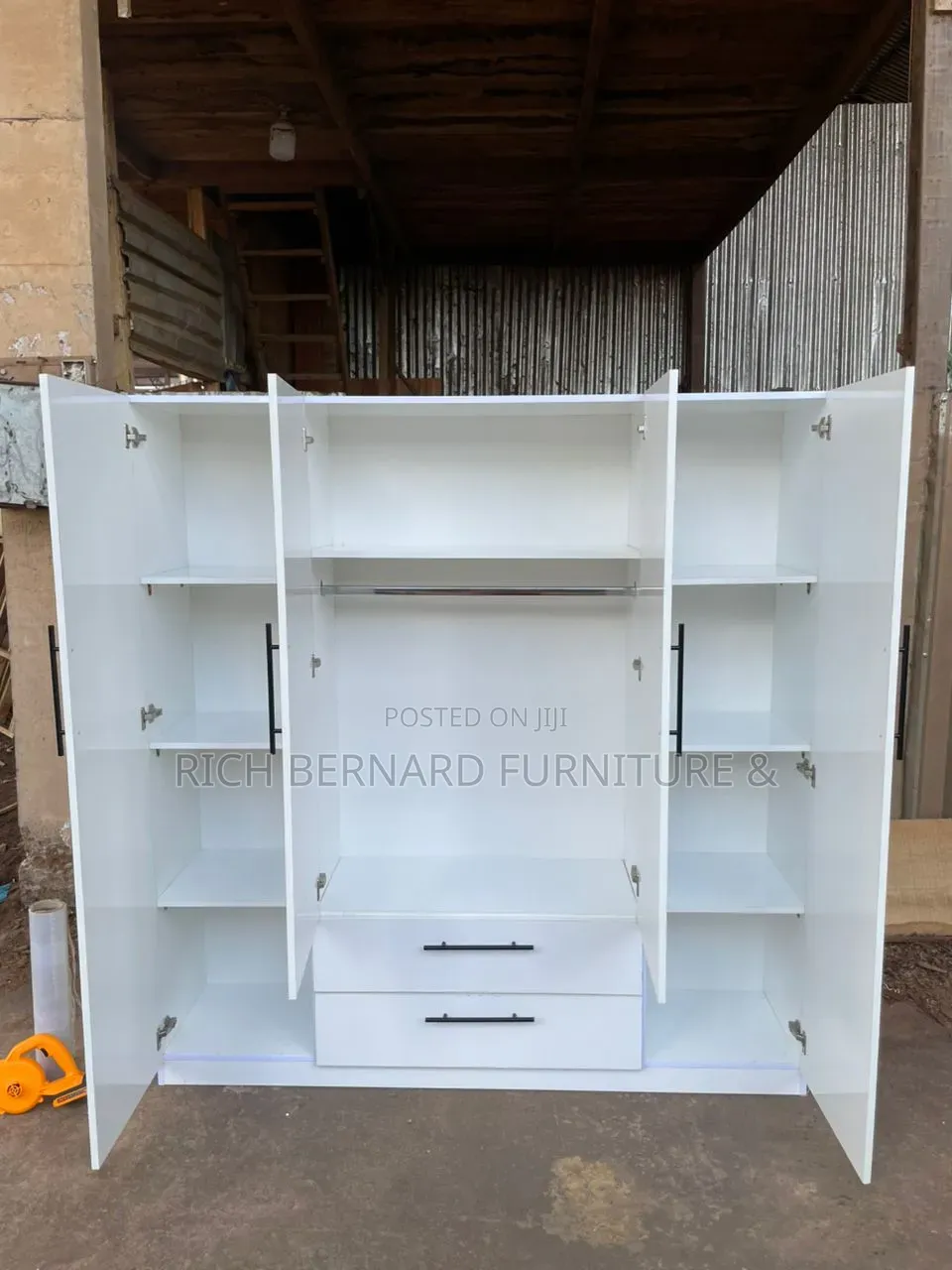 6feet by 6feet Foreign Laminated Wardrobe